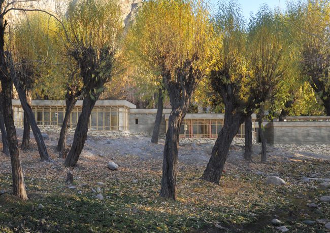 Výuková zahrada v Ladaku .