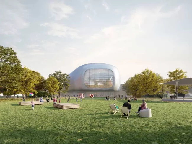 Proměna sadu Dr. Milady Horákové .